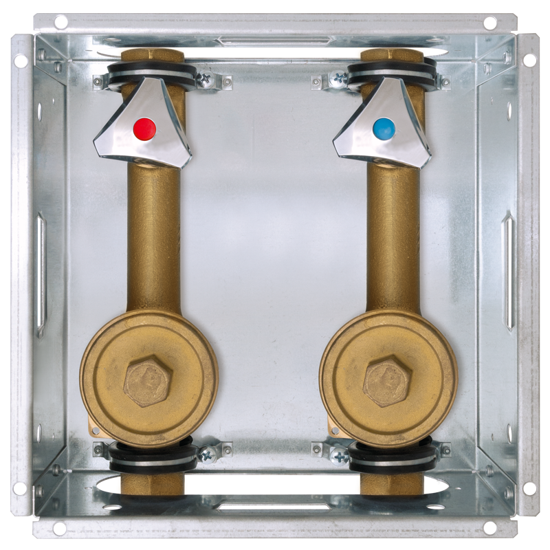 Hydromess Koax Station UP-Kasten für UP-Zähler, für WW und KW