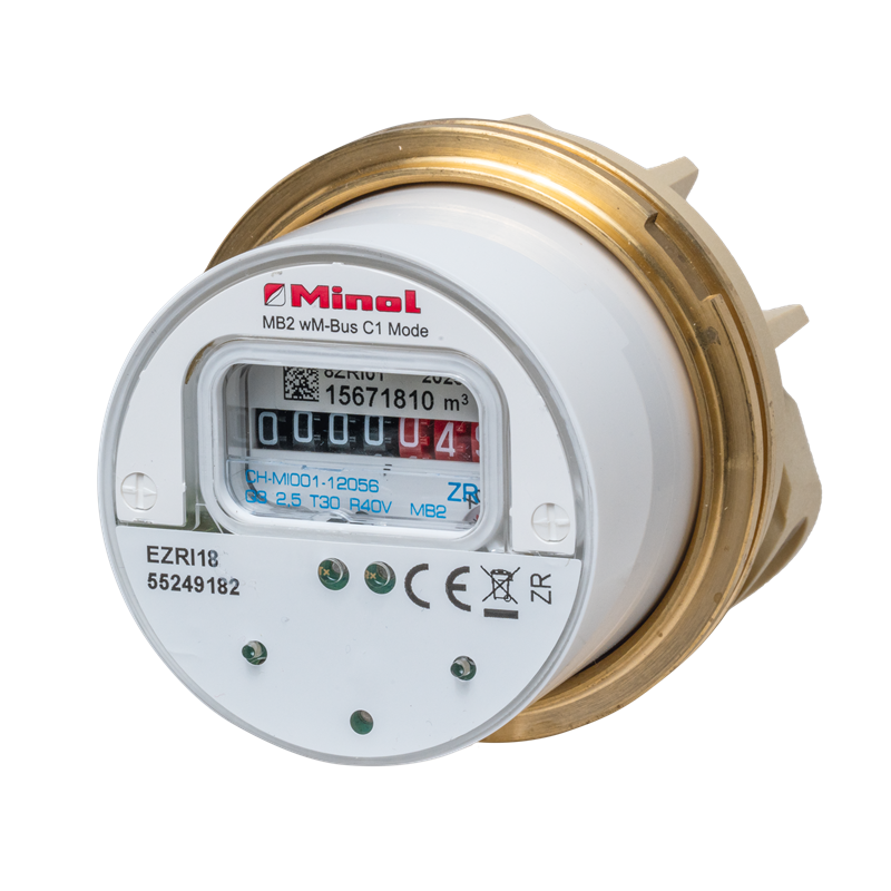 Minonl MB2 UP-Wasserzähler mit Funk (wireless M-Bus)