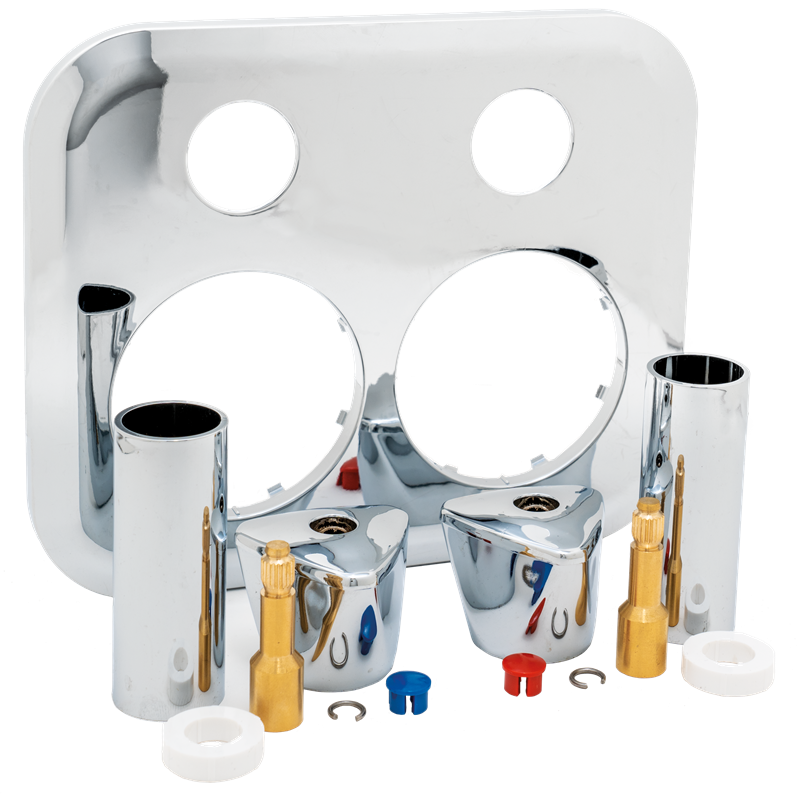 DUO Rosette für Hydromess Mini-Montageblock