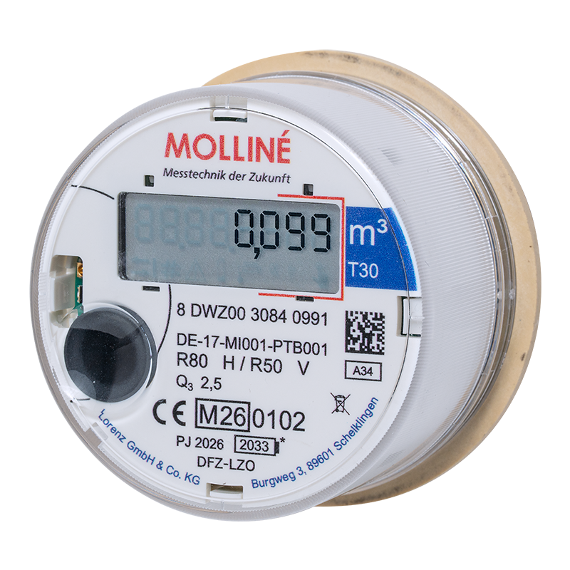 Digitaler UP-Wasserzähler für Allmess (A34)