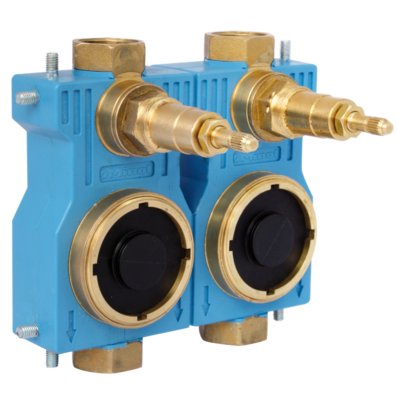 Minol micro Montageblock für UP-Wasserzähler