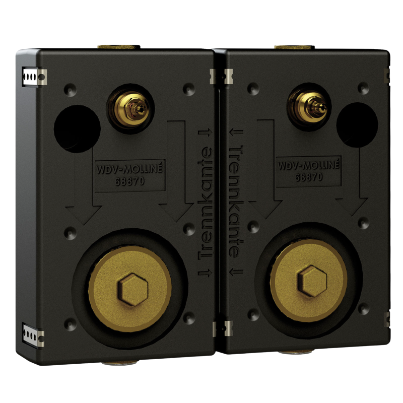 Hydromess MAX KOAX 2" Montageblock