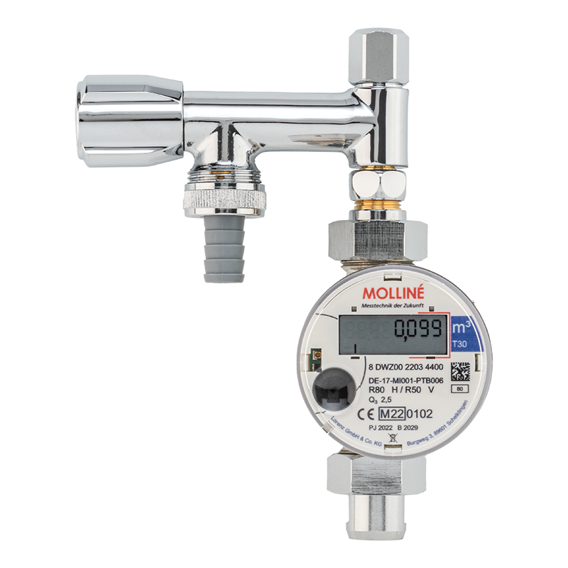 Digital Duo-Wasch-/Spültischzähler