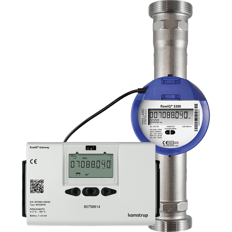 Hydromess 3200 Ultraschall-Wasserzähler Edelstahl