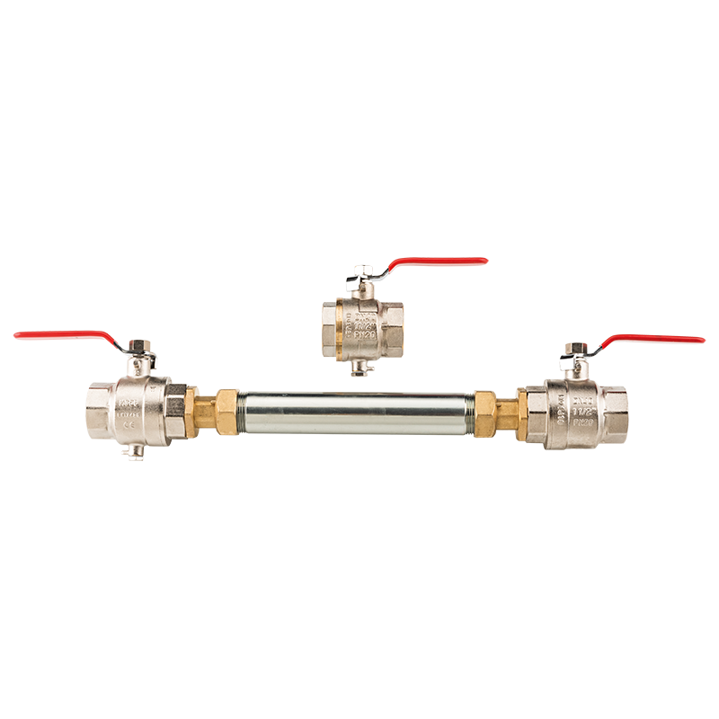 5555-WD Einbausatz für Wärmezähler qp 3,5-6,0