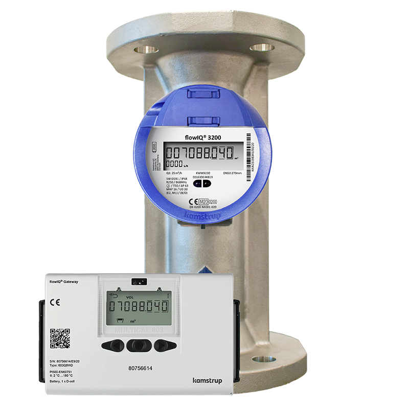 Hydromess 3200 Ultraschall-Wasserzähler Flansch DN 50